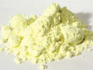sulfur powder
